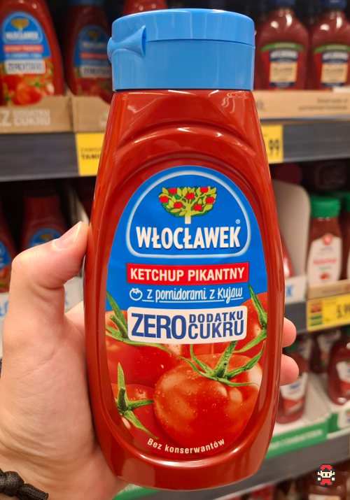 Włocławek Ketchup Pikantny Zero